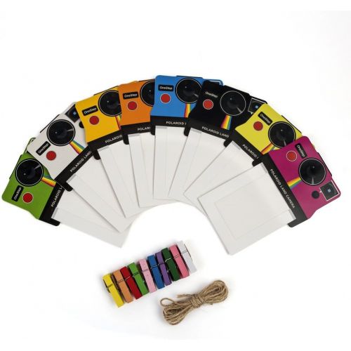 폴라로이드 Polaroid Snap Touch Instant Camera Gift Bundle + ZINK Paper (30 Sheets) + 8x8 Cloth Scrapbook + Pouch + 6 Edged Scissors + 100 Sticker Border Frames + Gel Pens + Hanging Frames + A