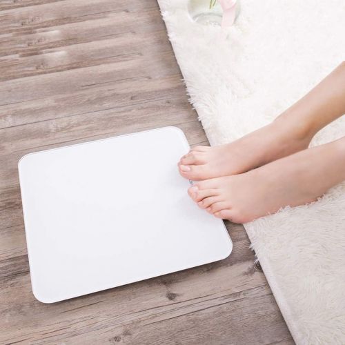  zyy Bluetooth Digital Body Fat Scales Wireless Smart Weighing Weight Bathroom,180kg/ 400 Lb / 28st, Body Fat, Water, Muscle Mass