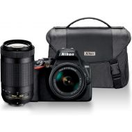 Nikon D3500 DX-Format DSLR Two Lens Kit with AF-P DX NIKKOR 18-55mm f3.5-5.6G VR & AF-P DX NIKKOR 70-300mm f4.5-6.3G ED, Black