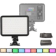 [아마존 핫딜] Fotowelt Sutefoto 0-360 Full Color RGB Camera Video Light Camera Lighting Panel for DLSR Camera Camcorder Phone Vlog Video 2500K-8500K Adjustable, 0-100% Stepless Dimming CRI/TLCI 95+ with