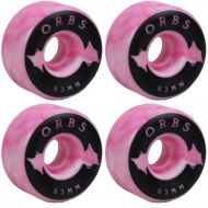 WELCOME Skateboard Wheels Orbs Specters Pink/White Swirl 53mm 99A