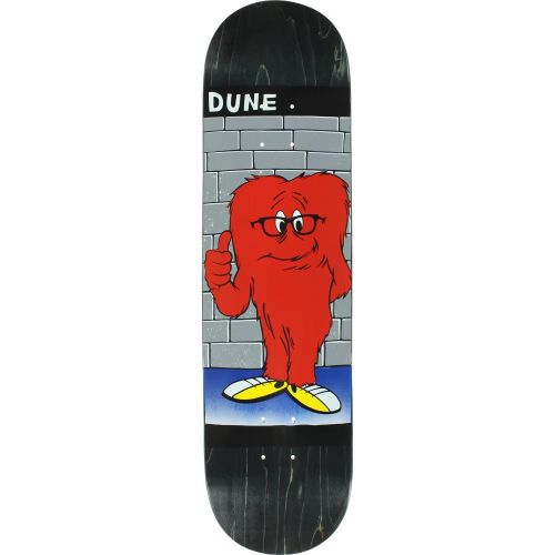  Prime Lee Prime Dune Monster Deck -8.25 Black Assembled as Complete Skateboard