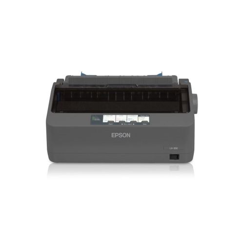 엡손 Epson C11CC24001 LX-350 Dot Matrix Printer - 9 pin - Up to 347 char/sec - Parallel/Serial/USB
