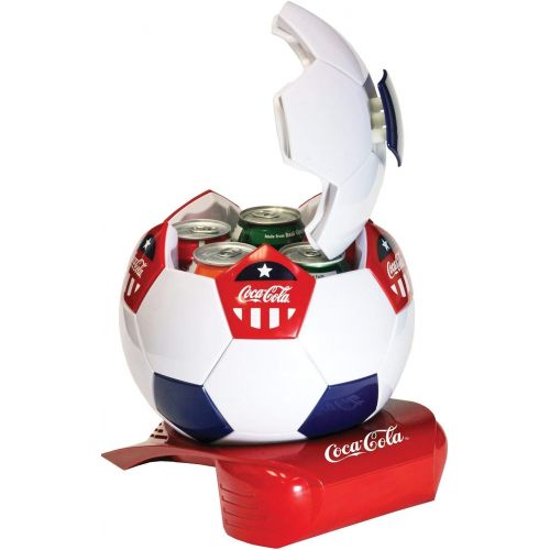  Koolatron Coca Cola CCSB-5 Soccer Ball Cooler