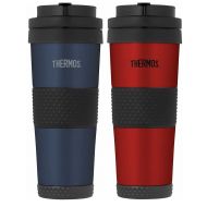 Thermos Vacuum Insulated 2 18 oz Stainless Steel Travel Tumbler (Red and Blue)