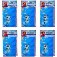 6-Pack Disney Frozen Microfiber 12x12 Dishcloths/Washcloths, Elsa, Olaf