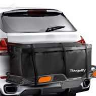 CURT BougeRV Hitch Cargo Carrier Bag Waterproof/Rainproof Hitch Mount Cargo Bag for Car Truck SUV Vans Hitch Trays and Hitch Baskets (48 L x 20 W x 22 H)