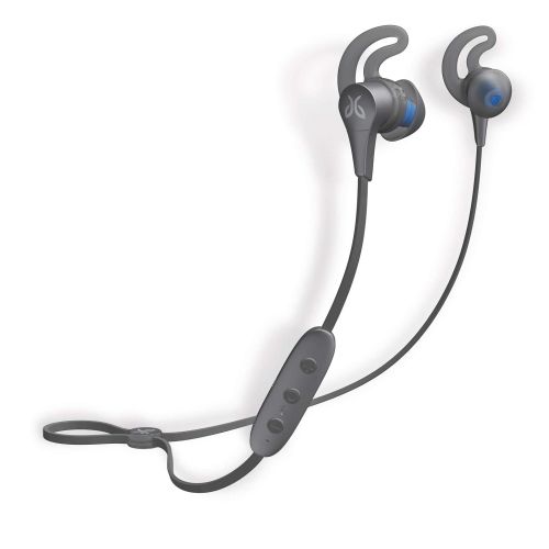  Jaybird X4 Wireless Bluetooth Headphones for Sport, Fitness and Running, Compatible with iOS and Android Smartphones: Sweatproof and Waterproof - Storm Metallic/Glacier