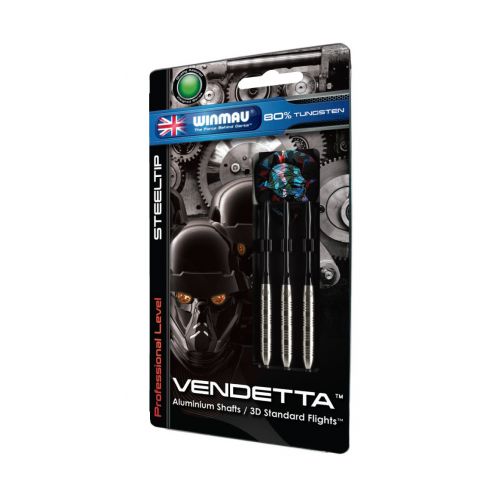  Winmau Vendetta 80% Tungsten Steel-tip Darts - 18 Grams
