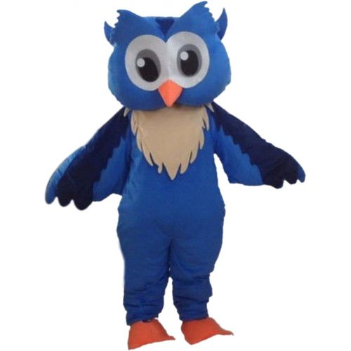  Blue Owl Mascot Costume Character Adult Sz Langteng Cartoon