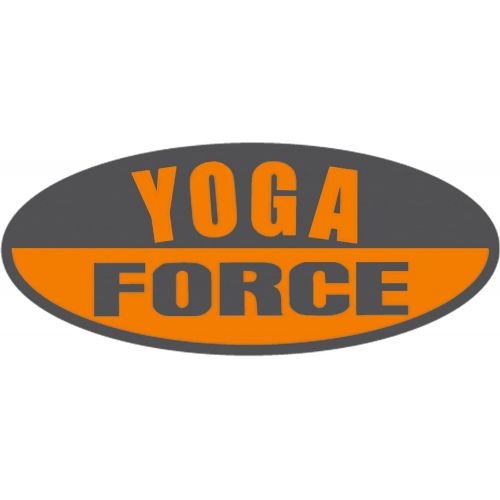  YogaForce A-Line Exercise Mat (GrayOrange)