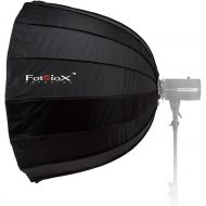 Fotodiox Deep EZ-Pro 36in (90cm) Parabolic Softbox - Quick Collapsible Softbox with Flash Speedring for Nikon, Canon, Yongnuo Speedlites and More