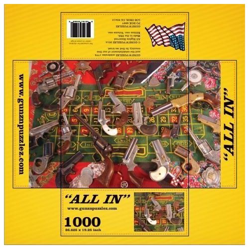  Gunz N Puzzlez All In 1000 Piece Jigsaw Puzzle