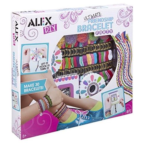  [아마존베스트]ALEX Toys DIY Wear Ultimate Friendship Bracelet Party
