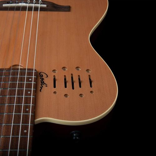  Godin Multiac Nylon Encore Acoustic Electric Classical Guitar, Natural