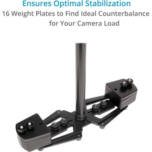프로 PROAIM FLYCAM HD-3000 Micro Balancing 60cm24” Handheld Steadycam Stabilizer for DSLR Video Cameras up to 3.5kg7lbs - Free Table Clamp & Quick Release Plate (FLCM-HD-3)