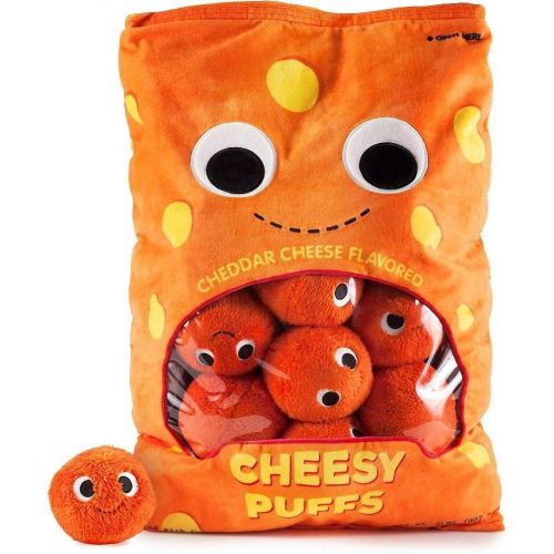 키드로봇 Kidrobot Yummyworld XL Arnold & the Puffs Cheese Puffs Plush