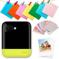 Polaroid POP 2.0-20MP Instant Print Digital Camera with 3.97 Touchscreen LCD Display, Yellow (POL-POP1YAMZ)