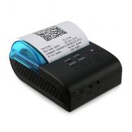 EARME Receipt Thermal Printer,Portable Personal Bill Printer Wireless Bluetooth 58mm 4.0 Android 4.0 POS Compatible with iOS SPP Agreement or IR, IRCOMM Agreement