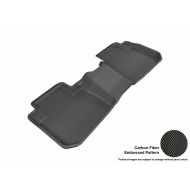 3D MAXpider Front Row Custom Fit All-Weather Floor Mat for Select Subaru Forester Models - Kagu Rubber (Black)