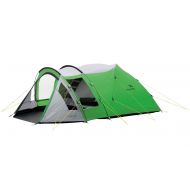 Easy Camp 4 Person Cyber 400 Tent, Green/Silver, 120196