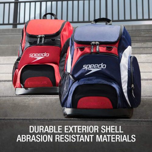 스피도 Speedo Unisex-Adult Large Teamster Backpack 35-Liter - Manufacturer Discontinued