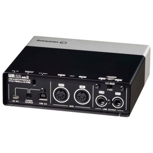  Steinberg UR22 MKII USB Interface wCubase AI, Studio Monitors, Headphones, Mic