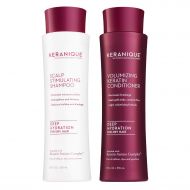 Keranique Deep Hydration Scalp-Stimulating Shampoo, 8 Ounce (2 Pack)