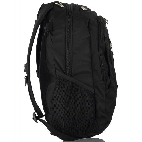  Obersee Bern Diaper Bag Backpack & Cooler, Black/Black