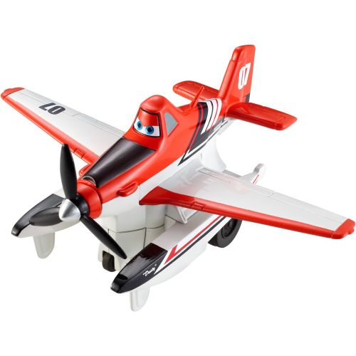 마텔 Mattel Disney Planes: Fire & Rescue Pull & Fly Firefighter Dusty Vehicle