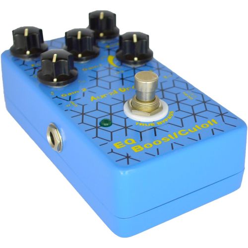  Aural Dream EQ Boost Cut-off Digital Guitar Pedal with Parameter EQ,Shelf filter and Peak filter including Boost and cutoff function,True Bypass