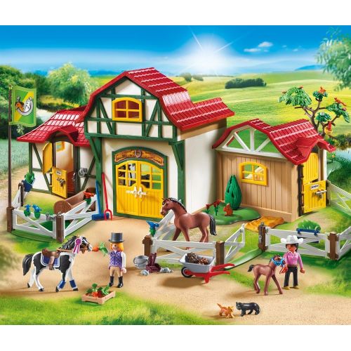 플레이모빌 PLAYMOBIL Horse Farm Building Set