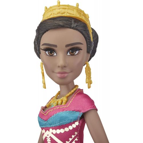 디즈니 Disney Aladdin Glamorous Jasmine Deluxe Fashion Doll with Gown, Shoes, & Accessories, Inspired by Disneys Live-Action Movie, Toy for Kids & Collectors