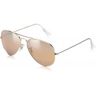 Ray-Ban AVIATOR LARGE METAL - GOLD Frame PHOTO YELLOW GSM Lenses 55mm Non-Polarized