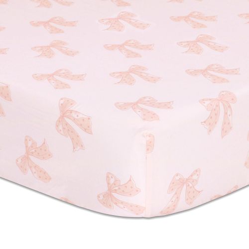  Grace 5 Piece Baby Girl Dusty Pink Crib Bedding Set by The Peanut Shell