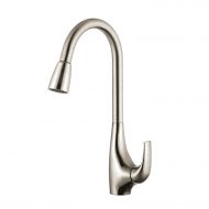 Kraus KPF-1621SS Single Lever Pull Down Kitchen Faucet in Stainless Steel