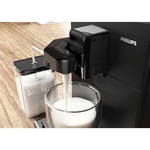 필립스 Besuchen Sie den Philips-Store Philips 3000 Serie HD8829/01 Kaffeevollautomat (1850 W, Cappuccino auf Knopfdruck) schwarz