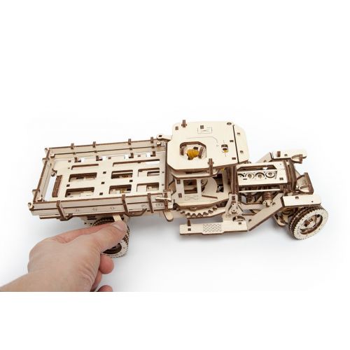  S.T.E.A.M. Line Toys UGears Mechanical Models 3-D Wooden Puzzle - Mechanical 11 Truck 1920s Model T