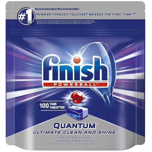  Finish Quantum Max Fresh, Automatic Dishwasher Detergent Tabs Mega Value Pack (200 Tablets)