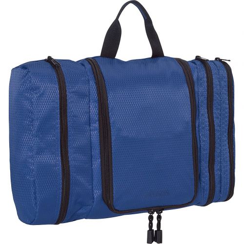  eBags Pack-it-Flat Large Hanging Toiletry Bag and Kit - (Aquamarine)