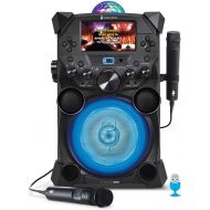 Singing Machine Fiesta Voice with LCD Monitor, Rechargeable Battery and Bluetooth Streaming