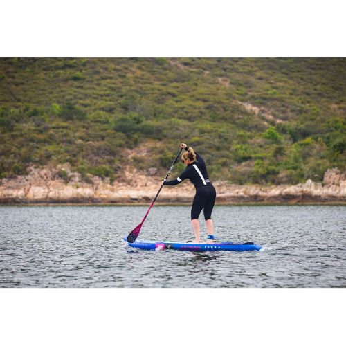  Aztron Terra Inflatable Stand Up Paddle Board SUP Touring 106 Double Chamber, Double Layer with Adjustable Aluminum P