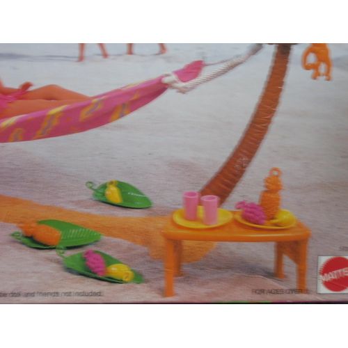 바비 Barbie Hawaiian Fun HAMMOCK HIDEAWAY Playset (1990)