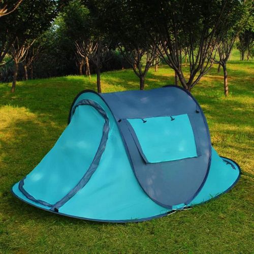  Anchor Instant Pop Up Tent with Carry Bag, Portable Beach Tent, Outdoor Sun Shelter Suitable for Family Garden Camping Fishing Beach