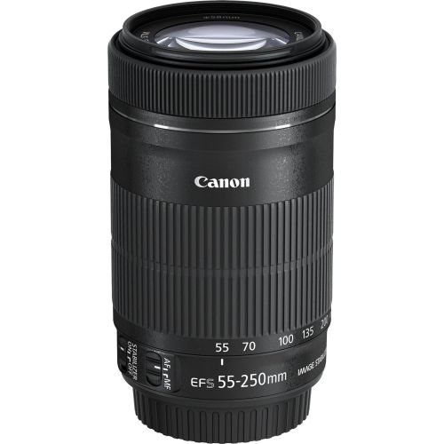 캐논 Canon EF-S 55-250mm f4-5.6 IS STM Telephoto Zoom Lens International Version (No Warranty)