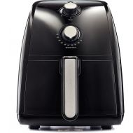 BELLA (14538) 2.5 Liter Electric Hot Air Fryer with Removable Dishwasher Safe Basket, Black