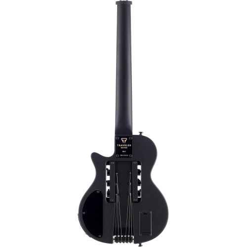  Traveler Guitar 6 String Solid-Body Electric Guitar, Right, Black Matte (EG1B BKM)