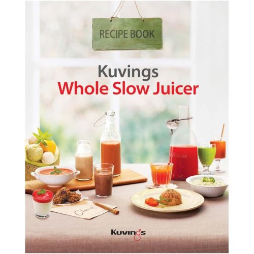  Kuvings Whole Slow Juicer with BPA-Free Components B6000SR Silver- Extra Wide Feed Chute- Reducing prep time by 40%-10 Year Limited Warranty- includes Sorbet and Smoothie Strainer