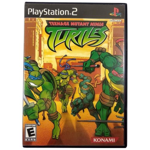 코나미 Konami Teenage Mutant Ninja Turtles (PS2)
