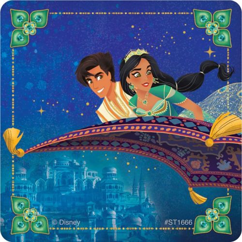  Aladdin: Princess Jasmine Stickers - Toys 100 per Pack